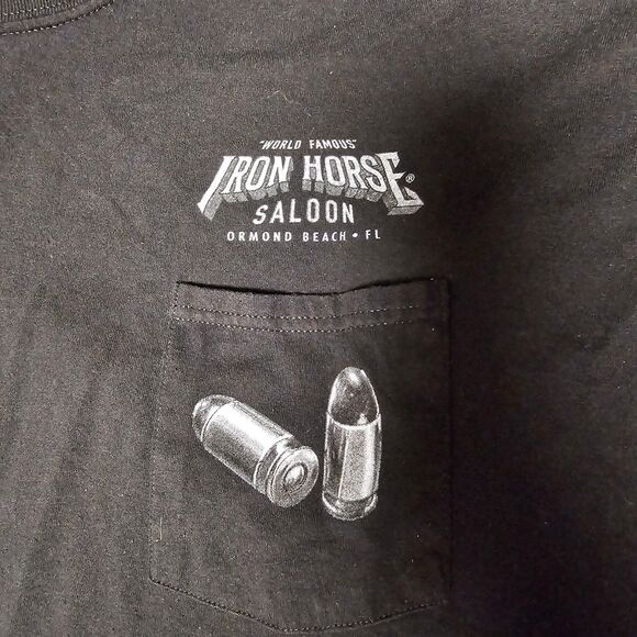 Iron Horse Saloon T-SHIRT BIKE WEEK 2022 MENS 2XL - Picture 4 of 7